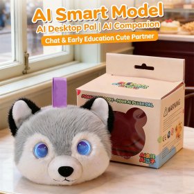 Ai Smart Husky Stuffed Animal With Emotional Feedback Ai Chatbot Multilingual Emotional Ai Robot Toy Gift For Kids 3 Years And Up Ai Smart Husky Stuffed Animal With Emotional Feedback Ai Chatbot Multilingual Emotional Ai Robot Toy Gift For Kids 3 Years And Up